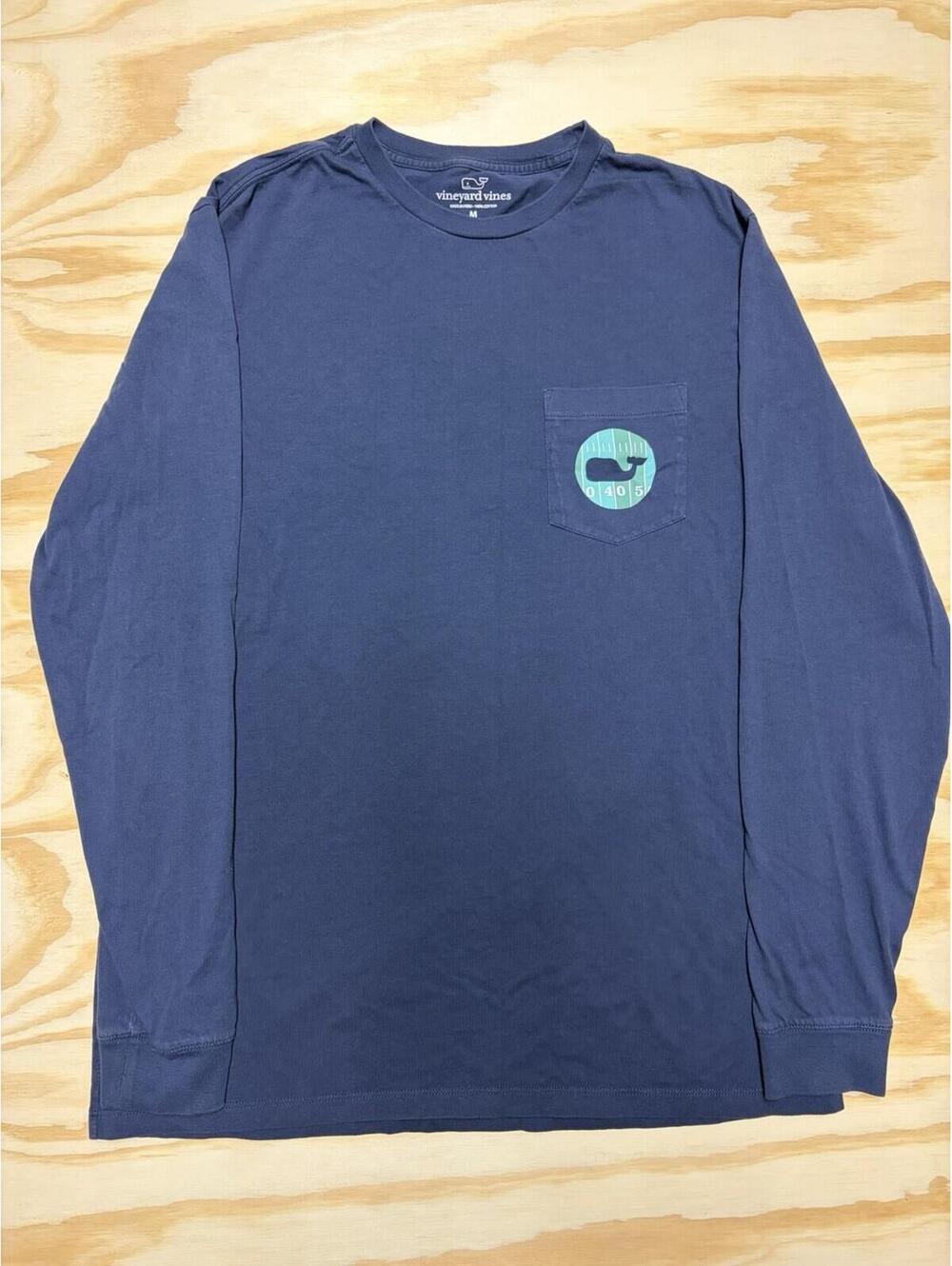 Vineyard Vines Every Tailgate Should Feel This Good Long Sleeve Tee Men's Medium